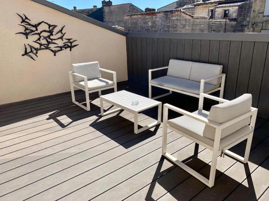 Maison D'Hotes, Terrasse & Jacuzzi En Plein Centre Bordeaux Eksteriør billede